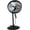 Black, variant on Hurricane Supreme 16 Inch Oscillating Stand Fan with Remote Control