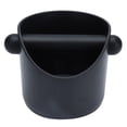 thumbnail image 3 of Recipiente para café negro oblicuo, contenedor para café molido, para cafeterías, bares y cocinas familiares., 3 of 14