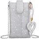 thumbnail image 1 of ColoMX Bolso bandolera para teléfono, bolso bandolera para teléfono móvil, bolso bandolera para teléfono móvil, bolso bandolera para mujer con llavero, 1 of 7