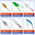 thumbnail image 6 of Blusea Fishing Advent Calendar 2026 – 24 Days of Fishing Lures for Men, Teens & Adults – Xmas Countdown Gift Set for Fishermen, Boys – Surprise Holiday Present, 6 of 7