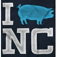 thumbnail image 2 of North Carolina Good Luck Pig Cute Zip Up Hoodie Men's Women's Brisco Brands L, 2 of 6