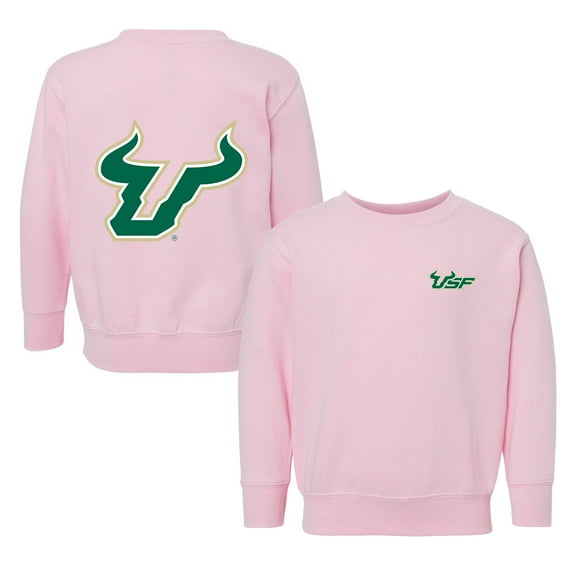 Toddler Chad & Jake Pink South Florida Bulls Logo Pullover Sweatshirt