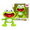 A, variant on Knisume Plush Toy Dancing Frog – Stuffed Animal with Sound, Cute Plushies Musical Froggy Companion, Fun Playroom and Gift Idea