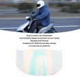 thumbnail image 3 of Motorcycle Helmet Visor, Clear Standard Design Easy Installation UV Resistant Waterproof Helmet Face Visor Lens  for K1 K3SV K5 Brown Red,Brown Blue,Transparent Red,Transparent, 3 of 7