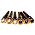 thumbnail image 3 of WE Games Brass Cribbage Pegs with Swarovski Crystals - Black/Clear - Set of 6, 3 of 6