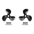 thumbnail image 3 of 3Set RC Boat Propeller, 3 Blades CW 3mm Hole Dia 25mm OD, 3 of 7
