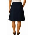 thumbnail image 4 of Turtle Bay New York Women's Pull on Skort in Twill with Elastic Waist and Front Pockets, 4 of 6