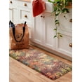 thumbnail image 3 of Unique Loom Comfort Mat Collection - Jardin (2' x 3' Rectangle Multi/Beige), 3 of 5