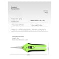 thumbnail image 6 of Miniature, pointed gardening shears for precise pruning - lightweight stainless steel handheld pruning shears, flower trimmers, and bonsai shears., 6 of 9