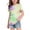 Brown, variant on Amidoa Cute Girls T Shirts Printed Crewneck Graphic Summer Tops Casual Kids Tees