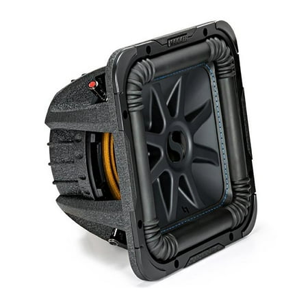 Kicker L7S Solo-Baric 10 Inch 1200 Watt 4 Ohm DVC Square Subwoofer | 44L7S104