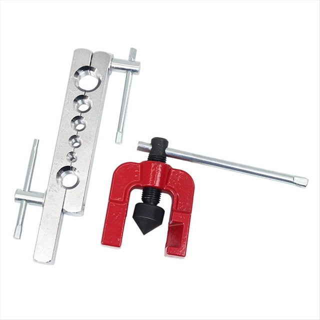 Expansor de Tubos de Cobre Kit de Herramientas de Abocardado de 45 Grados de Expansor de Tubos de Cobre Utilizado para Escariar Tubos de Cobre y Otras Tuberías B