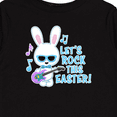 thumbnail image 4 of Inktastic Lets Rock This Easter with Bunny and Guitar Boys Long Sleeve Toddler T-Shirt, 4 of 5