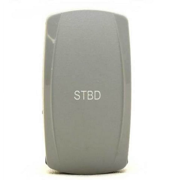 Carling Boat Stbd Rocker Switch VB1K | Momentary On/Off Gray 12 Volts