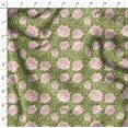 thumbnail image 4 of Soimoi Polyester Crepe Fabric Peony Floral Decor Fabric Printed Yard 42 Inch Wide, 4 of 6