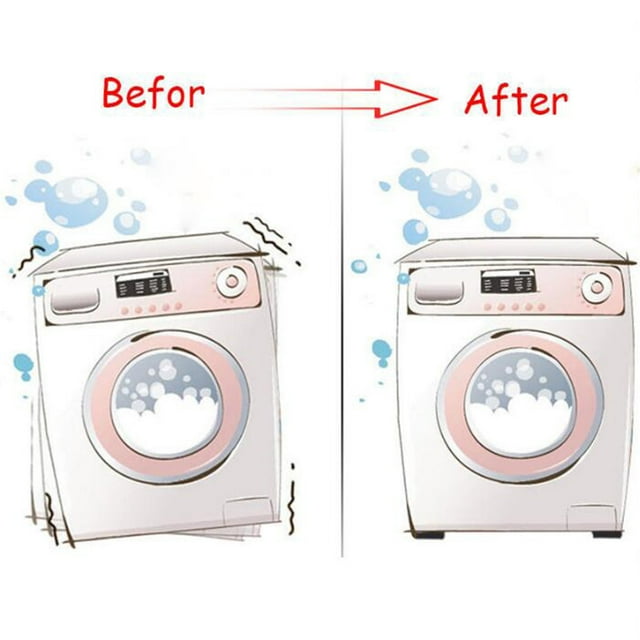 4pcs/set Anti-vibration Pad Washer Anti-Slip Mats Shock Absorbers Noiseless Pad for Washing Machine