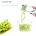 thumbnail image 4 of WhiteRhino Plastic Grape Cutter for Toddlers,Tomato Strawberry Slicer Quarter for Fruit Salad Gadget, 4 of 7