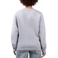 thumbnail image 2 of Women's G-III 4Her by Carl Banks Heather Gray New York Mets Flowers Graphic Pullover Sweatshirt, 2 of 2