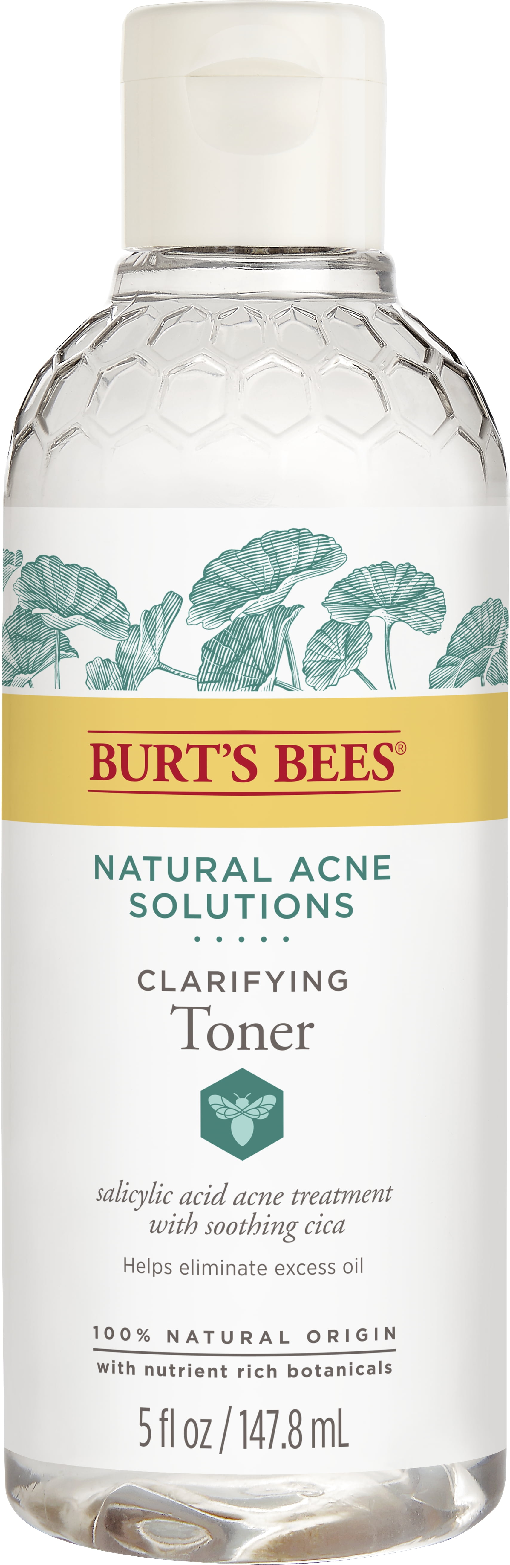 Burt's Bees Natural Acne Solutions Clarifying Toner, Oily Skin, 5 fl oz