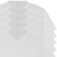 thumbnail image 2 of Fruit of the Loom Men's V-Neck Tee Pack of 5 White, X-Large Tall, 2 of 5