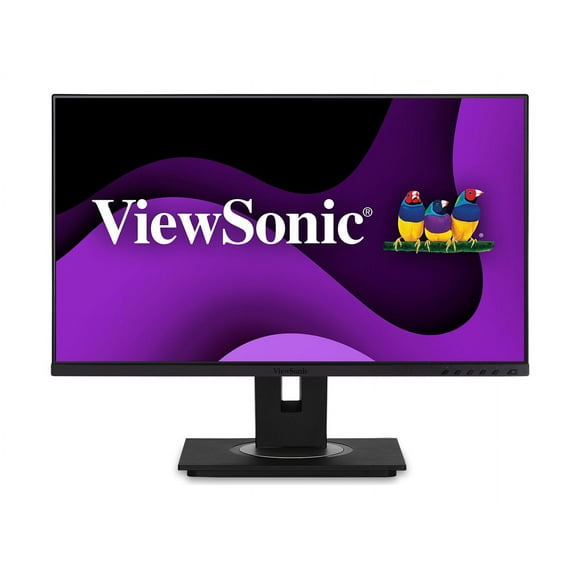 ViewSonic VG245 - LED monitor - 24" (23.8" viewable) - 1920 x 1080 Full HD (1080p) @ 60 Hz - IPS - 250 cd/m�� - 1000:1 - 5 ms - HDMI, VGA, DisplayPort, USB-C - speakers