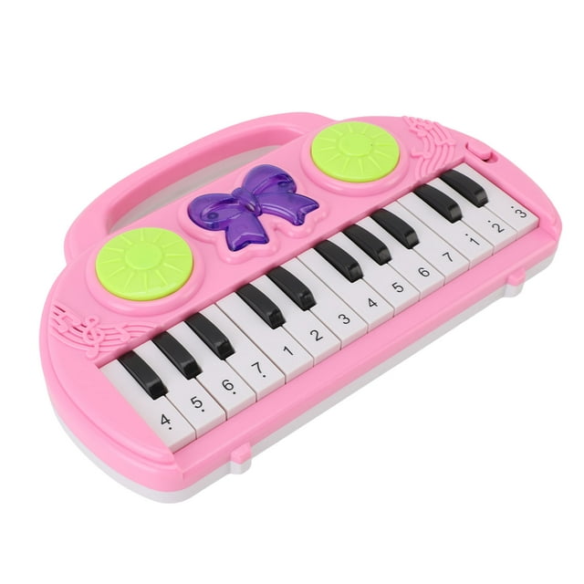 Juguete para piano para niños Pequeños, 14 Llaves de Juguete de Teclado de piano para niños y niñas de 1 a 6 años