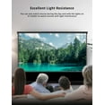 thumbnail image 4 of VIVIDSTORM-Projector Screen S PRO 120 inch portable folding Indoor Screen with Stand Floor UST Ambient light rejecting home theater,Compatible For 4K Ultra short throw laser projector,VSDSTUST120H, 4 of 6