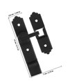 thumbnail image 2 of FELTECHELECTR Cerradura Con Pestillo Flexible Para Puerta Fácil De Instalar Para Seguridad En El Hogar, 2 of 8