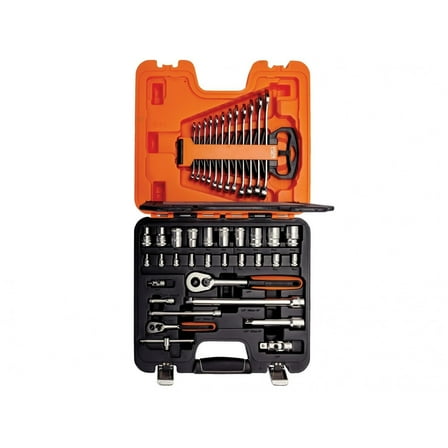 Bahco S410 1/4in & 1/2in Drive Socket & Spanner Set, 41 Piece