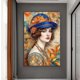 thumbnail image 3 of Kit Punto Cruz Vintage para Mujer Hilo Algodón Ecológico Bordado 11CT 50x75cm, 3 of 9