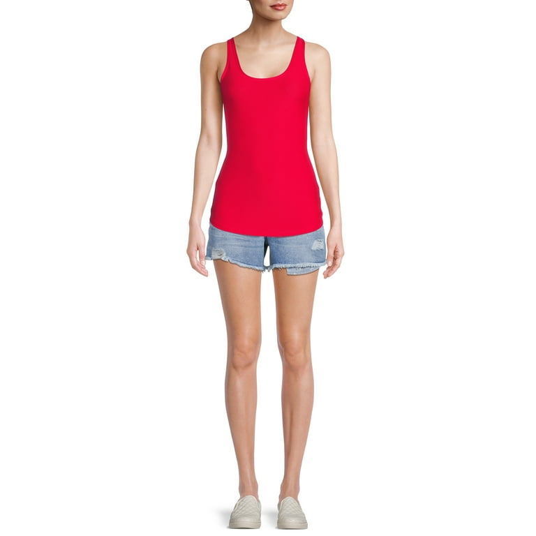 No Boundaries Juniors Scoop Neck Tank Top 3-Pack 