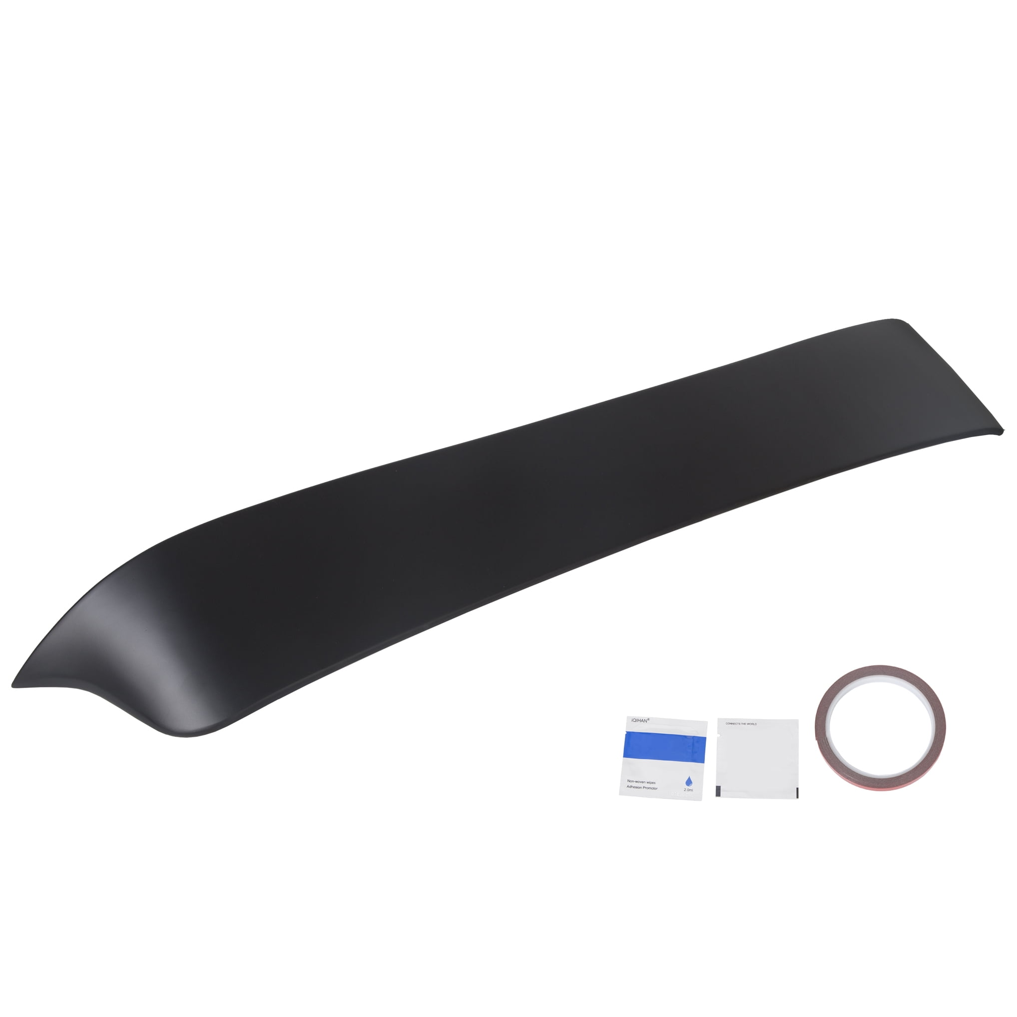 HK5 1990-1997 Mazda Miata ABS Plastic Unpainted Black Rear Roof Spoiler Wing