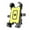 Yellow, variant on Motorcycle Bicycle Phone Stand One Key Lock for Navigation 6.3-8.93in Phones Multi-Color