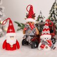 thumbnail image 2 of Christmas Gnome Ornaments Faceless Led Light Plush Doll Xmas Decors Gift, 2 of 9
