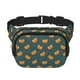 thumbnail image 1 of Fotbe Hot Dog 6 Cangurera Cuadrada con Estampado de Doble Capa, Bolsa de Cintura Ajustable Mini para Hombres y Mujeres, 1 of 9