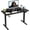 Black1, variant on JUMMICO Electric Standing Desk, Adjustable Height Desk 47 x 24 Inch with Monitor Stand, Home Office Computer Desk (Black)