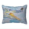 thumbnail image 1 of Betsy Drake SN548 11 x 14 Po Croc & Papillon Petit Oreiller Intérieur et Extérieur, 1 of 1