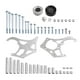 thumbnail image 3 of Kit de soporte para compresor de CA,Kit de soporte de compresor de aire acondicionado compatible,Kit de soporte para compresor de CA Montaje del compresor de CA,Soporte de Aire Acondicionado, 3 of 9