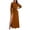 Brown, variant on Womens 2 Piece Sets Cropped Long Sleeve Hoodies Blouse Drawstring High Slit Maxi Skirt with Pockets Sets Winter Matching Outfits Burgundy