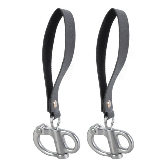2Pcs SCBA Mask Quick Release Clip Metal Fixed Snap Shackle Lanyard Easy to Use