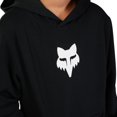 thumbnail image 4 of Jersey de forro polar Fox Racing YOUTH LEGACY para niños, color negro, 4 of 5