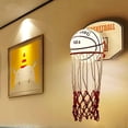 thumbnail image 4 of Filet de Basket Robuste, Remplacement de Cerceau Standard pour Chambre de Garçons Éclairage Suspendu LED, Lustre Réglable en Hauteur Durable et Résistant aux Intempéries, 4 of 5
