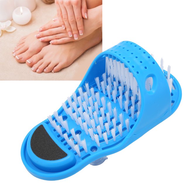 Presente de los Pies Zapatillas, Relajación Azul de Lavado de Pie de Relajación Zapatos de Cepillo para Tomar Una Ducha