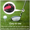 thumbnail image 2 of relayinert Golf Score Counter 12 Strokes Portable Digit Count Indicator Training Aids Outdoor Indoor Scoring Tools Trainers Black 1Set, 2 of 6