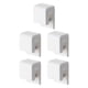 thumbnail image 3 of Toystoory Soporte de de Soporte de tubo de baño de montaje en pared Soporte de abrazadera autoadhesivo 5piezas, 3 of 3