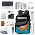 thumbnail image 3 of The Octonauts Logo Backpack Casual Daypack School Bag Backpack Satchel Rucksack Shoulder, 3 of 5