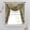 Brown, variant on Velvet Valance Curtains for Small Windows, 39 Inch Wide Single Panel Rod Pocket Decorative Drapes with Tassels for Library Dining Room, Blue