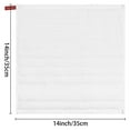 thumbnail image 7 of REGALWOVEN Striped 12 Pack Washcloths, Pure Cotton Face Towels, Comfort Towels for Bathroom, Hotel, Spa White 14'x14', 7 of 7