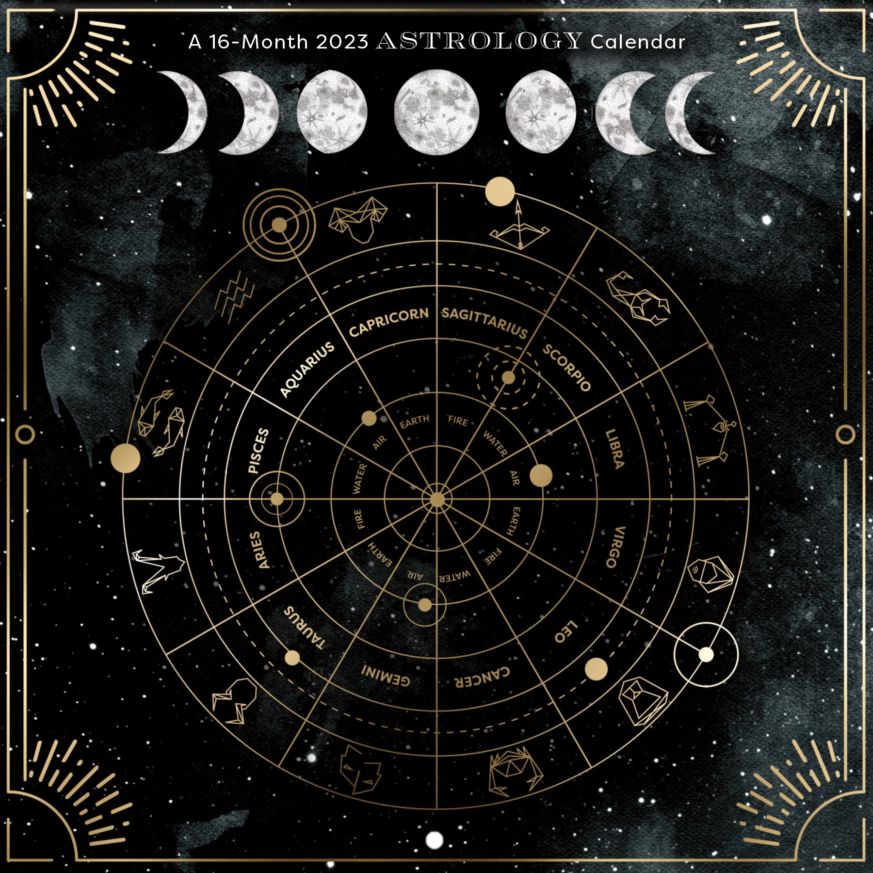 Trends International 2023 Astrology Wall Calendar