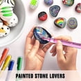 thumbnail image 5 of Acrylic Paint Markers, 28 Colors Acrylic Paint Pens For Glass, Ceramic, Stone, 5 of 5